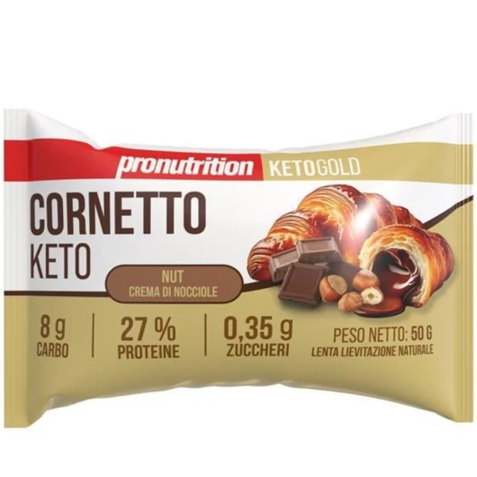 PRONUTRITION KETO PROTEIN CROISSANT MOGYORÓKRÉMES 50g
