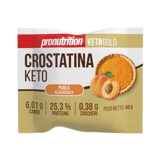PRONUTRITION KETO PROTEIN LINZER SÁRGABARACKOS 50g