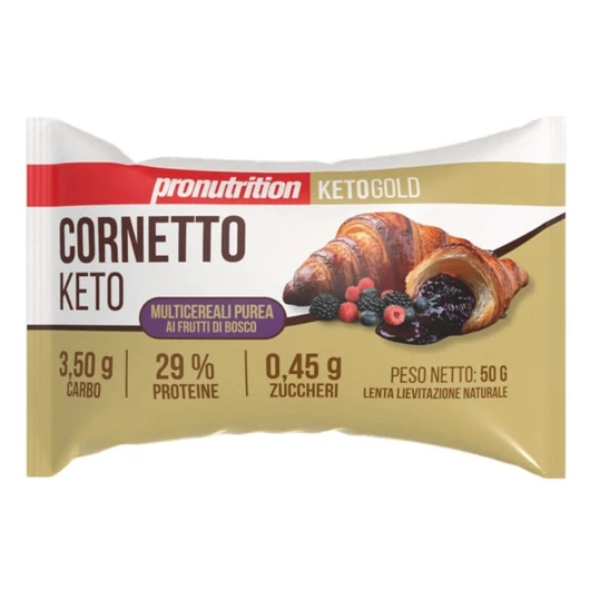 PRONUTRITION KETO PROTEIN CROISSANT TÖBBGABONÁS ERDEI GYÜMÖLCS 50g