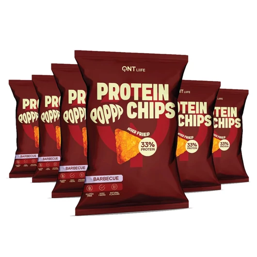 QNT 33% Protein Chips - Barbeque 50g