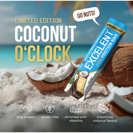 NUTREND Excelent p. bar 85g Coconut