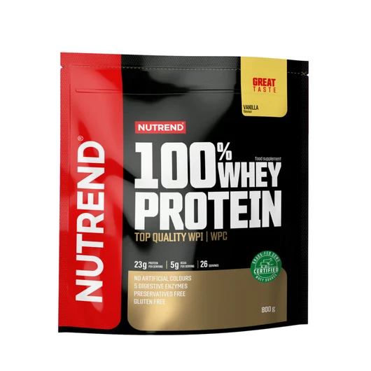 NUTREND 100% Whey Protein 800g Vanilla