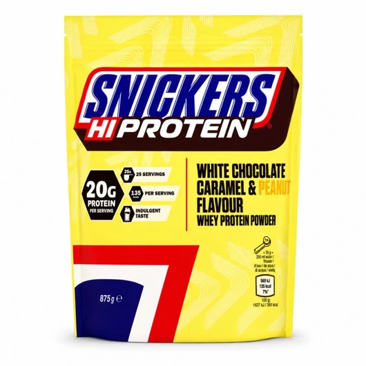 SNICKERS Protein Powder - White Chocolate Caramel & Peanut 875g
