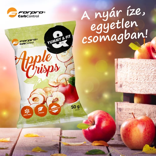 Forpro Dried Apple Crisps 50g
