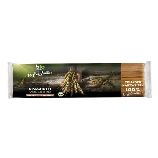 Bio-Zentrale BIO Spagetti teljes kiőrlésű durumbúza tészta 500g
