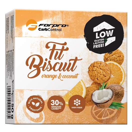 Forpro Fit Biscuit Orange-Coconut 50g