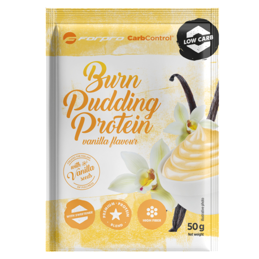 Forpro Burn Pudding Protein 50 g - Vanilla