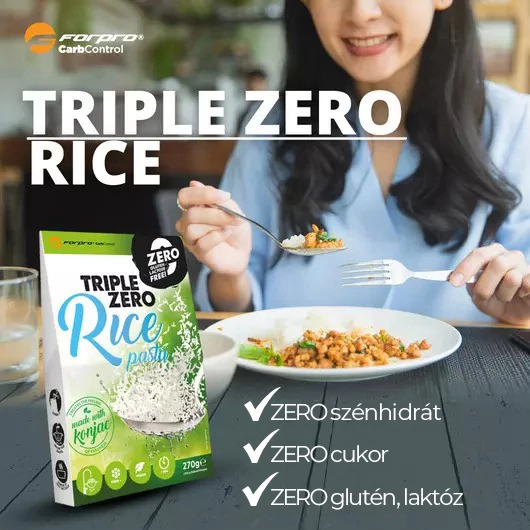 FORPRO TRIPLE ZERO PASTA RICE 270g
