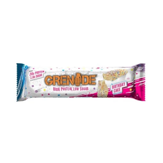 GRENADE High Protein Bar Birthday Cake 60g