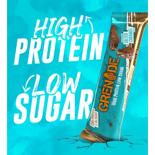 GRENADE High Protein Bar Chocolate Chip Salted Caramel 60g