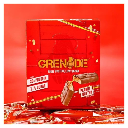 GRENADE High Protein Bar Peanut Nutter 60g