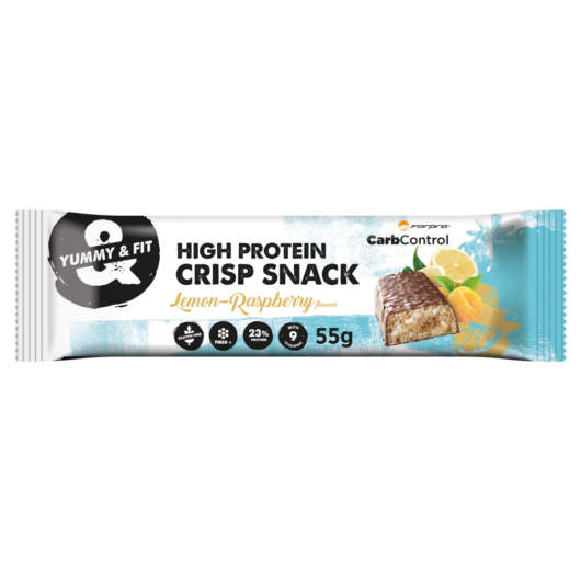 Forpro High Protein Crisp Snack 55g - Lemon-Raspberry