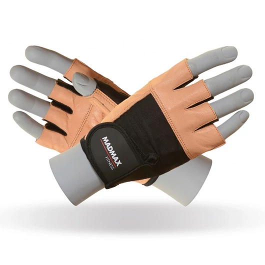 MADMAX Fitness Natural Brown kesztyű - M