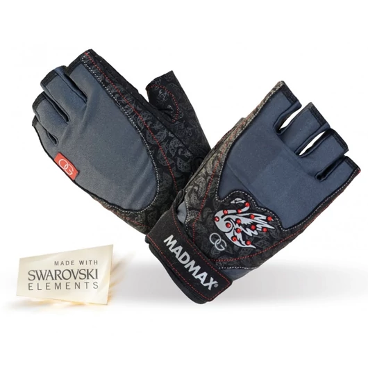 MADMAX Oksana's Swarovski Elements Fitness női kesztyű - M