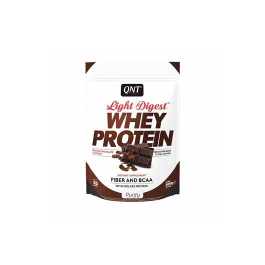 QNT Light Digest Whey Protein 500g Belgian Chocolate