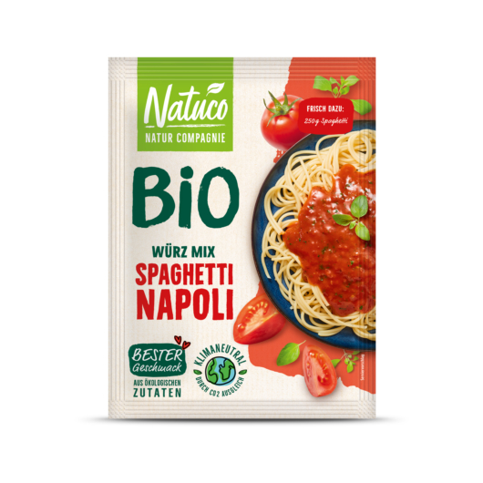 Natuco Bio Napoli Spaghetti Alap 40g