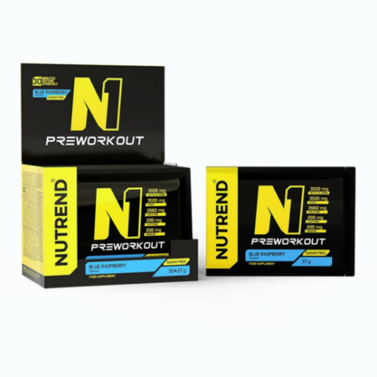 Nutrend N1 Pre-Workout Booster 17g Blue Raspberry