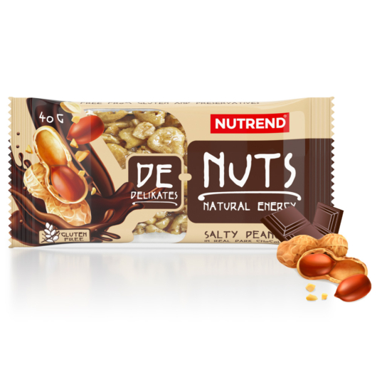 NUTREND DeNuts 40g (35) Salted Peanuts in Dark Chocolate