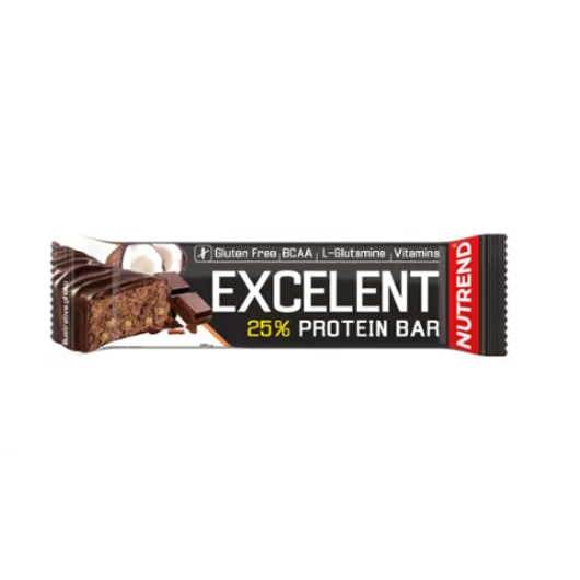 NUTREND Excelent p. bar 85g Chocolate+Coconut