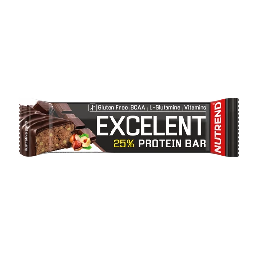 NUTREND Excelent p. bar 85g Chocolate+Nuts