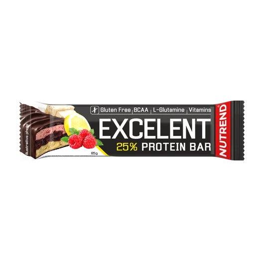 NUTREND Excelent Dubl 85g Lemon+Curd+Raspberry