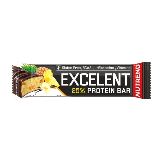 NUTREND Excelent p. bar 85g Vanilla+Pineapple