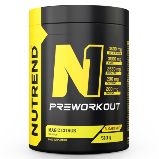 Nutrend N1 Pre-Workout Booster 510g - Magic citrus
