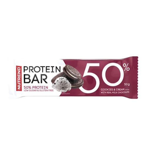NUTREND PROTEIN BAR 50% COOKIES&CREAM 50G
