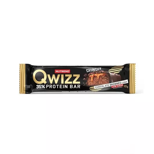 NUTREND QWIZZ Protein Bar 60g Chocolate Brownies