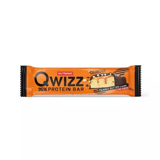 NUTREND QWIZZ Protein Bar 60g Peanut Butter