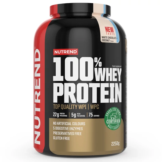 NUTREND 100% Whey Protein 2250g Mango+Vanilla
