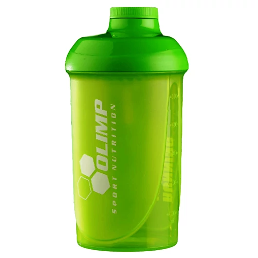 OLIMP "RUNNING IS CHEAPER..." Shaker 500ml - green