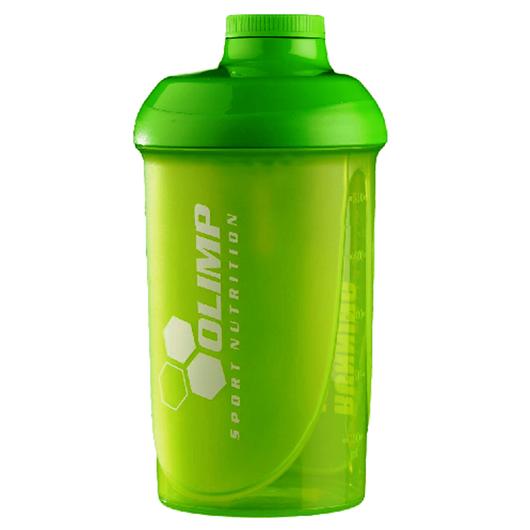 OLIMP "RUNNING IS CHEAPER..." Shaker 500ml - green