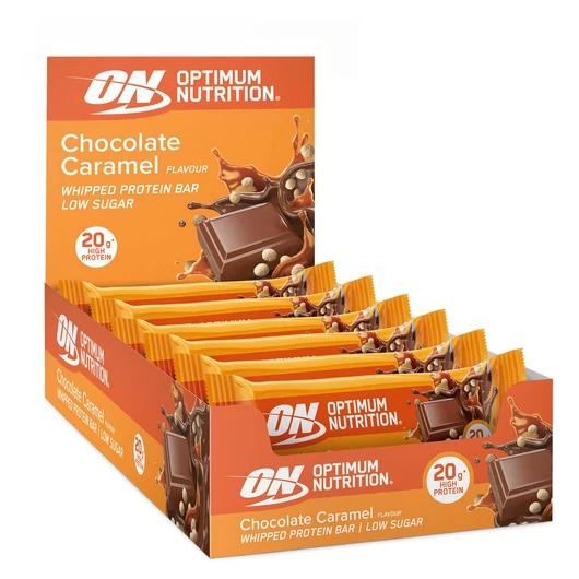 OPTIMUM NUTRITION WHIPPED PROTEIN BAR 60G CHOCOLATE CARAMEL