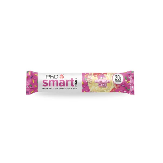 PHD Smart Bar 64g Birthday Cake