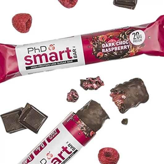 PHD Smart Bar 64g Dark Chocolate Raspberry