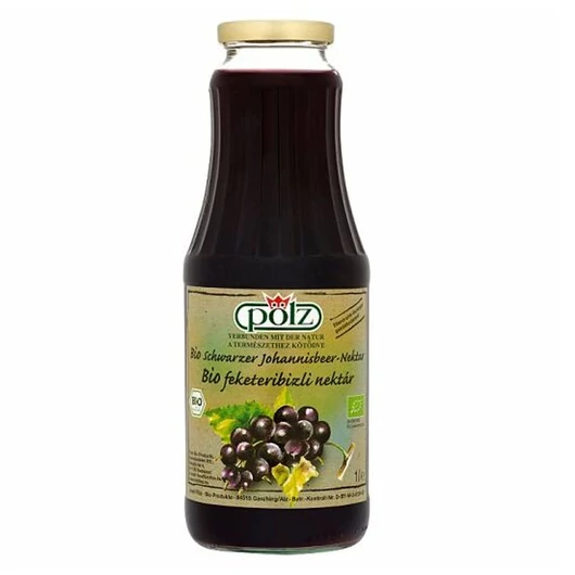 Pölz BIO Feketeribizli nektár 25% 1L