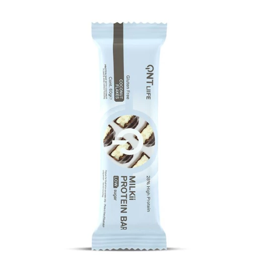 QNT Milkii Protein Bar 60g Chocolate-Coconut Flakes