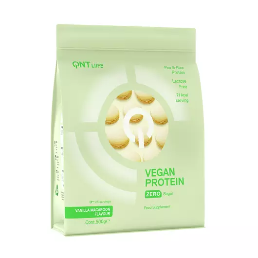 QNT Vegan Protein 500g Vanillia-Macaron