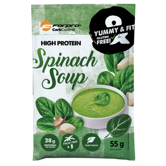 Forpro High Protein Spinach Soup - 55g  lejárat: 2022.12.30