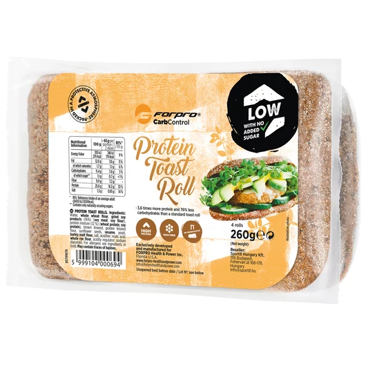 Forpro Protein Toast Roll - 260g