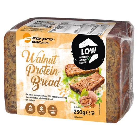 Forpro Walnut Protein Bread - 250g