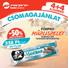 Kép 1/2 - Forpro Muesli BAR Coconut with milk cocoa coating - 25g 4+4 csomagajánlat